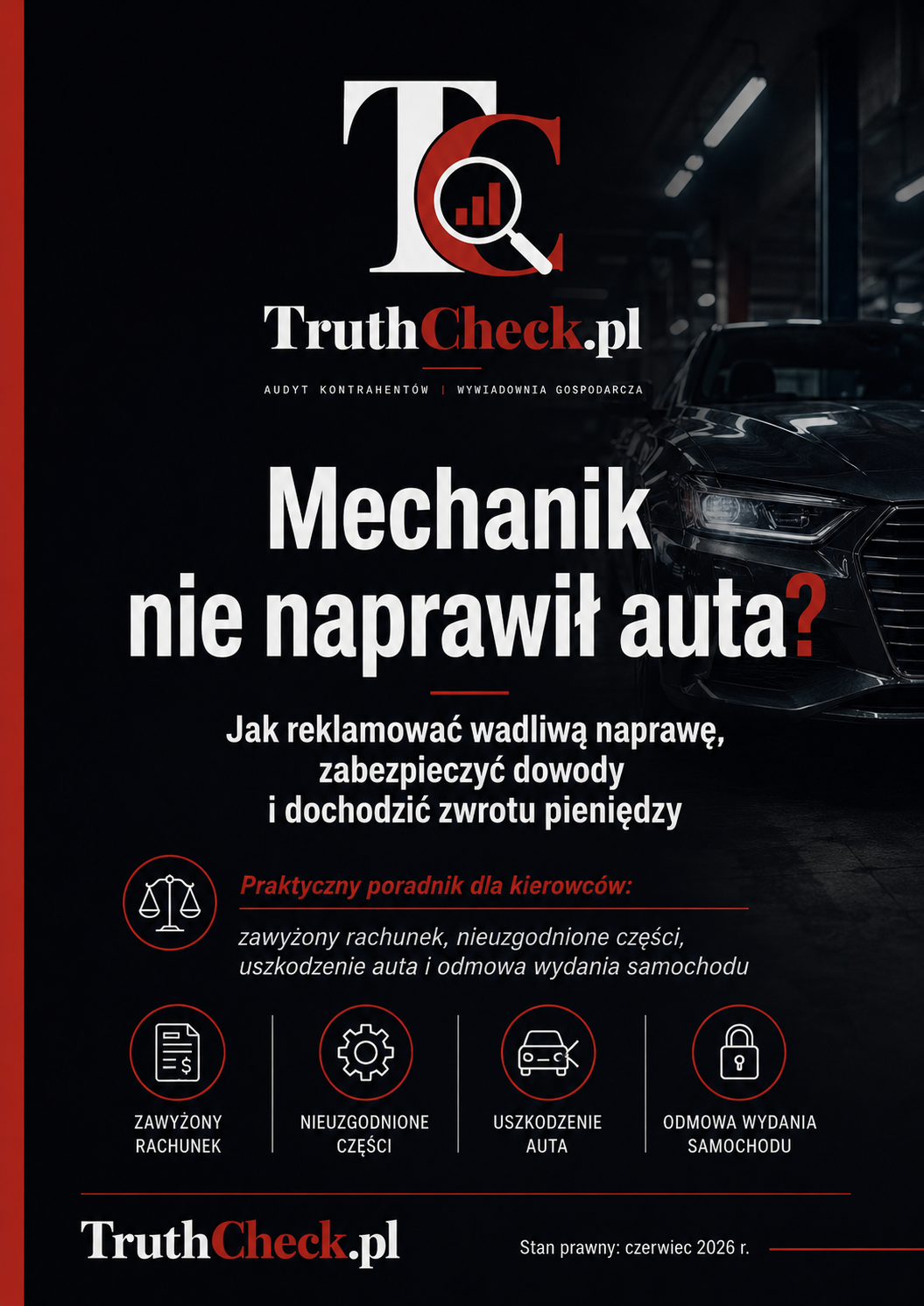 Mechanik nie naprawił auta